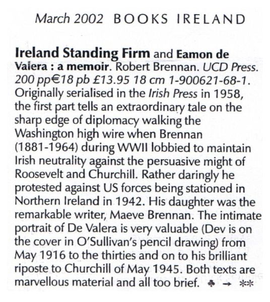 Books Ireland review