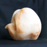 Bashful -
                alabaster carving