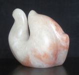 Waterbird - alabaster carving